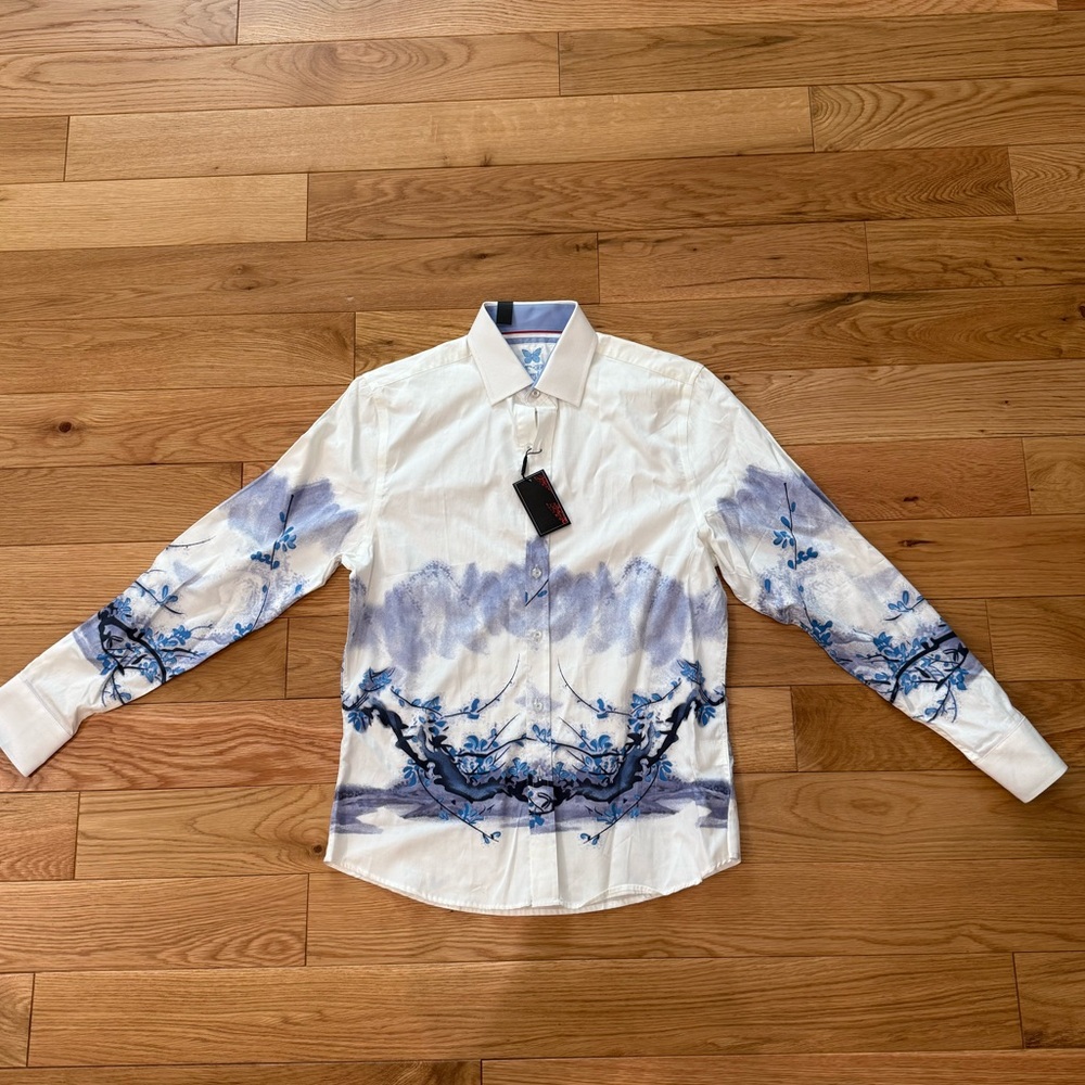 Tailored Recreation TR Premium Men’s Long Sleeve Button Down Collared Shirt